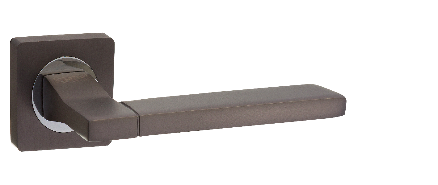 Ручка квадрат Пуэрто INAL 524-02 MBN, цвет никель черный матовый(графит) (гарантия - 5 лет)