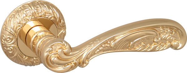 Ручка Фуаро R.SM58.BRILLIANT (BRILLIANT SM) GOLD-24, цвет золото 24К (гарантия - 12 месяцев)