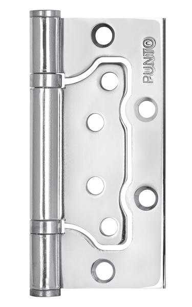 Петля стальная накладная Пунто 200-2B 100x2,5 CP, цвет хром (гарантия - 1 месяц)