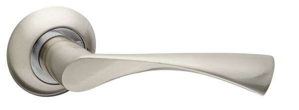 Ручка Фуаро R.RM54.PRIMA (PRIMA RM) SN/CP-3, цвет никель матовый/хром (гарантия - 12 месяцев)