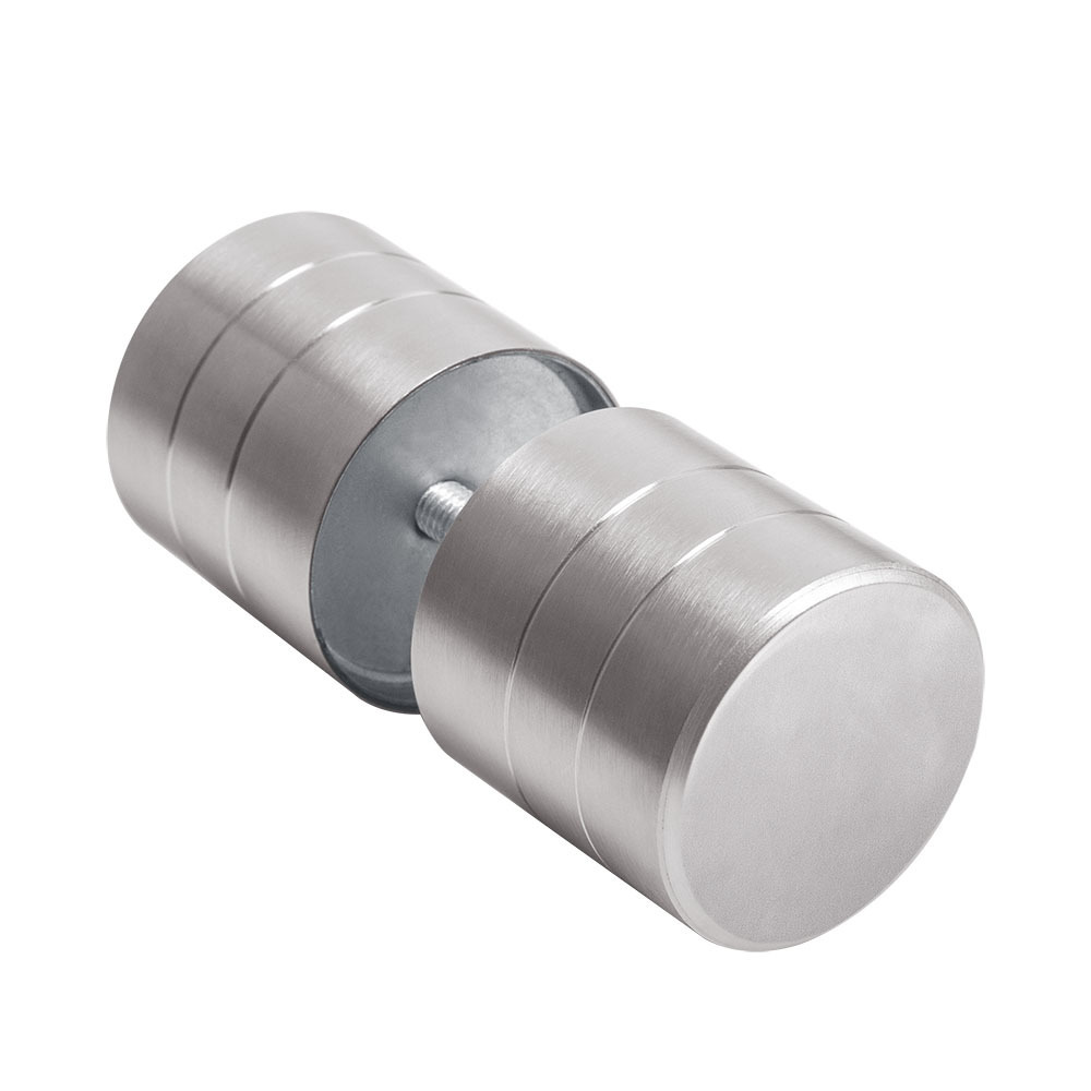 Ручка-кнопка Фуаро R.DSS304-button INOX 304, цвет нержавейка (гарантия - 12 месяцев)