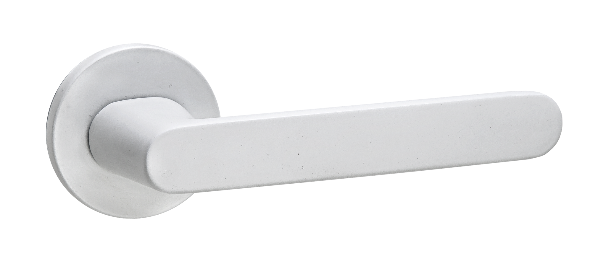 Ручка круг Пуэрто Фрапе INAL 545-06 slim MSW, цвет белый супер матовый (гарантия - 5 лет)