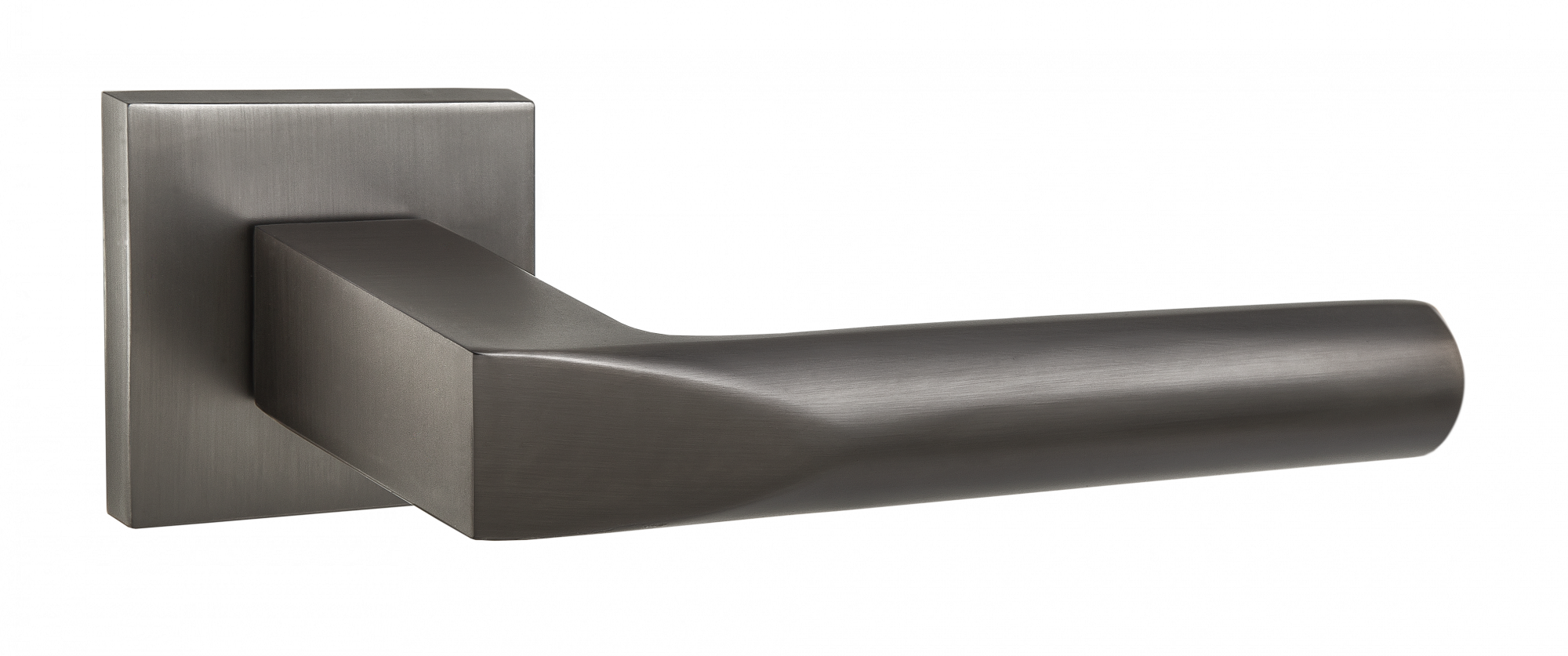 Ручка квадрат Пуэрто Доллио INAL 554-03 slim MBN, цвет никель черный матовый(графит) (гарантия - 5 лет)